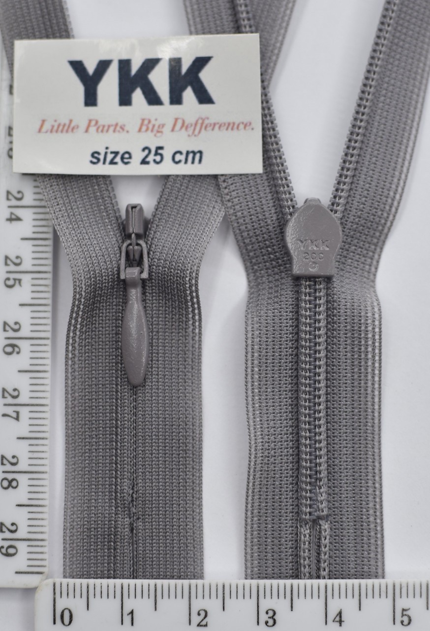 Блискавка спіраль №2 YKK Японія потайна нейлон 25см (134)