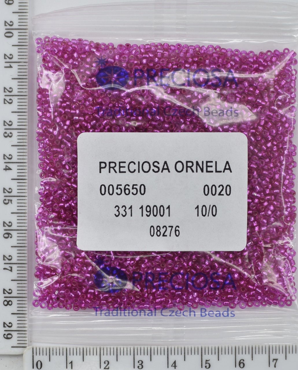Бісер PRECIOSA №10 / 0 блискучий №08276 пакет 50 грам