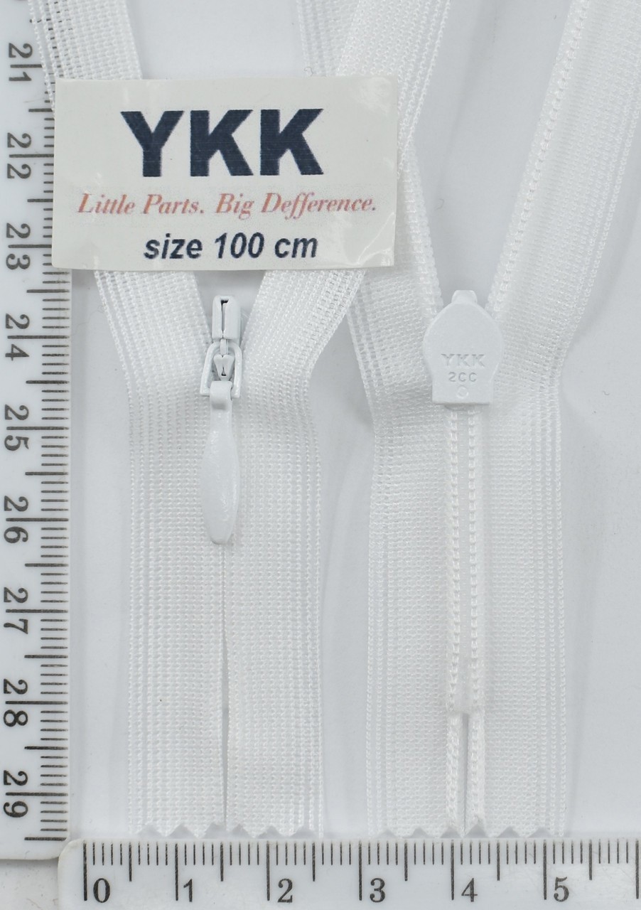 Блискавка спіраль №2 YKK Японія потайна нейлон 100см 