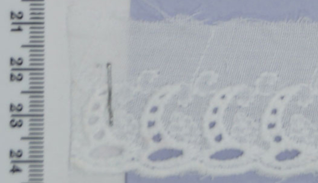 Прошва мереживо бавовна шир 2,5 см уп = 9,2м