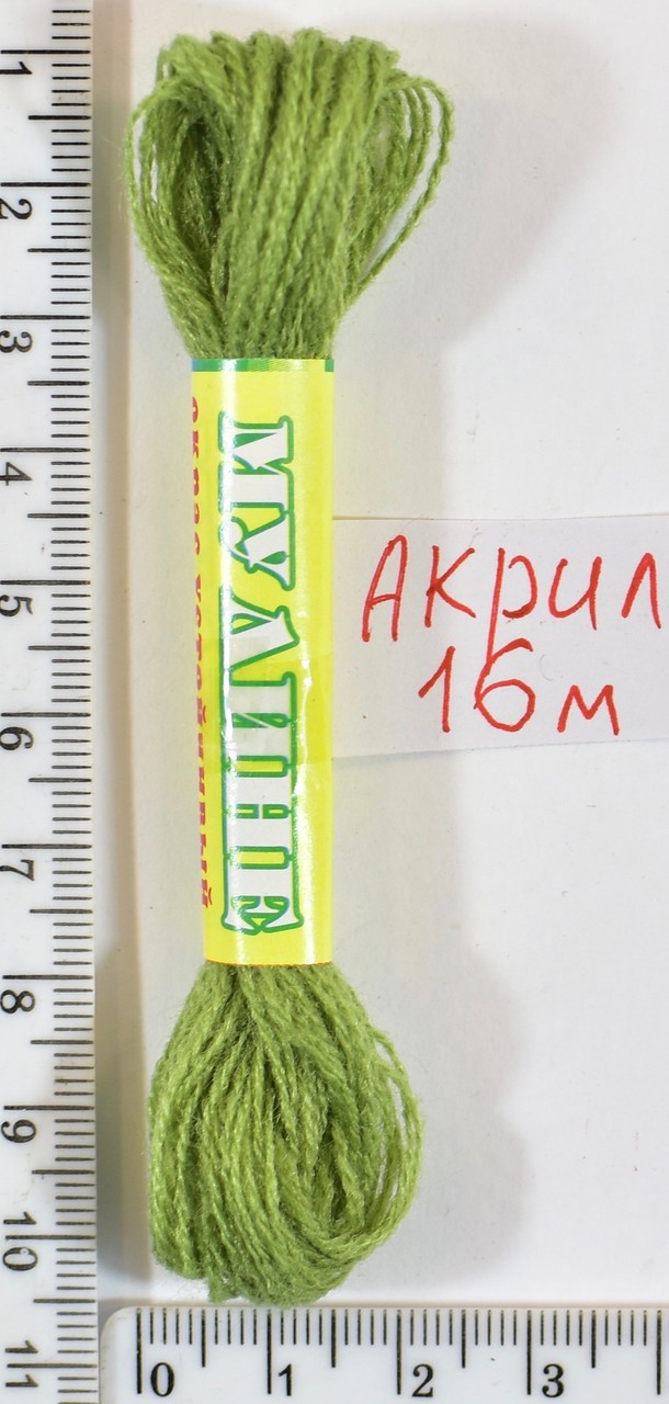 Муліне акрил (16м) №52 фісташка