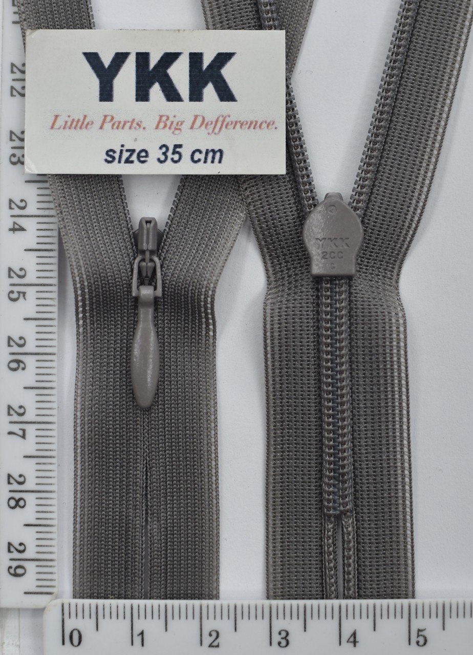 Блискавка спіраль №2 YKK Японія потайна нейлон 35см ( 222 )