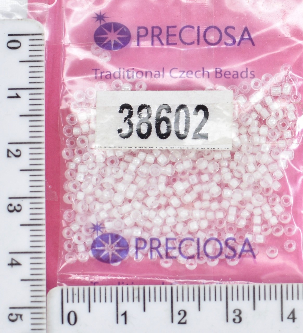 Бісер PRECIOSA №10 / 0 №38602 шт = 5гр