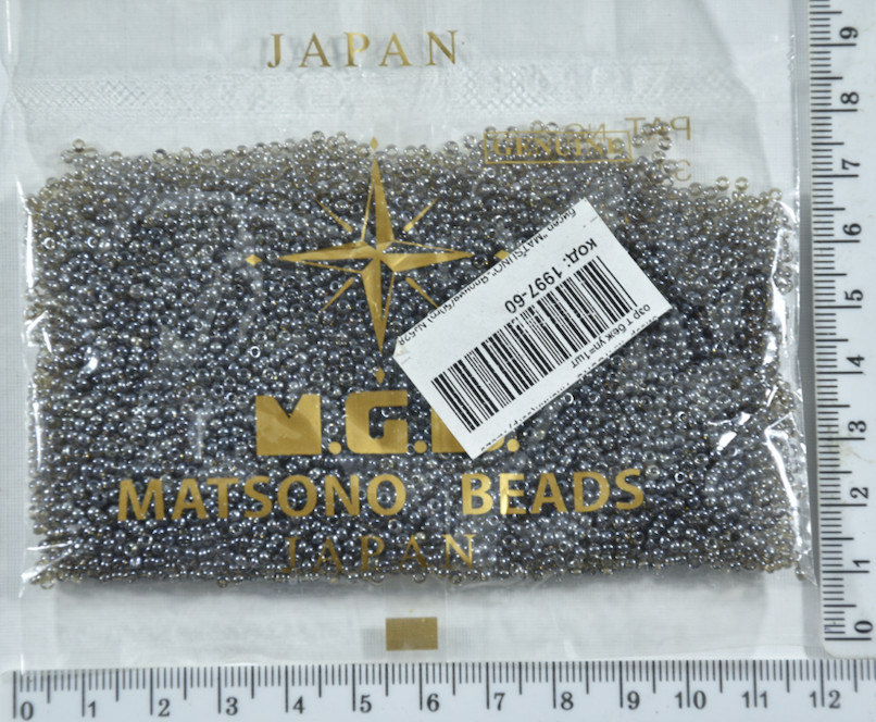 Бісер №11 / 0 "MATSUNO" -Японія (50гр) №528 прозо т беж