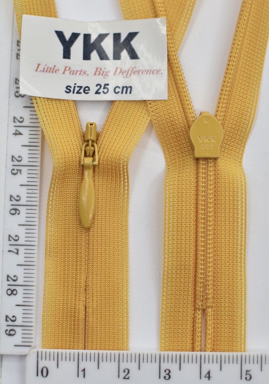 Блискавка спіраль №2 YKK Японія потайна нейлон 25см (846)