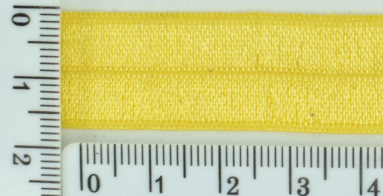 Гумка облямівки шир 1,5 см жовтий