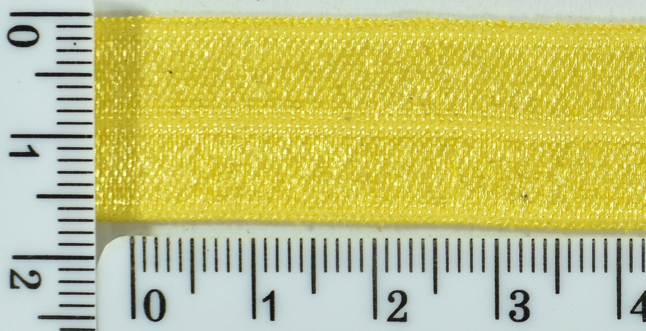 Гумка облямівки шир 1,5 см жовтий