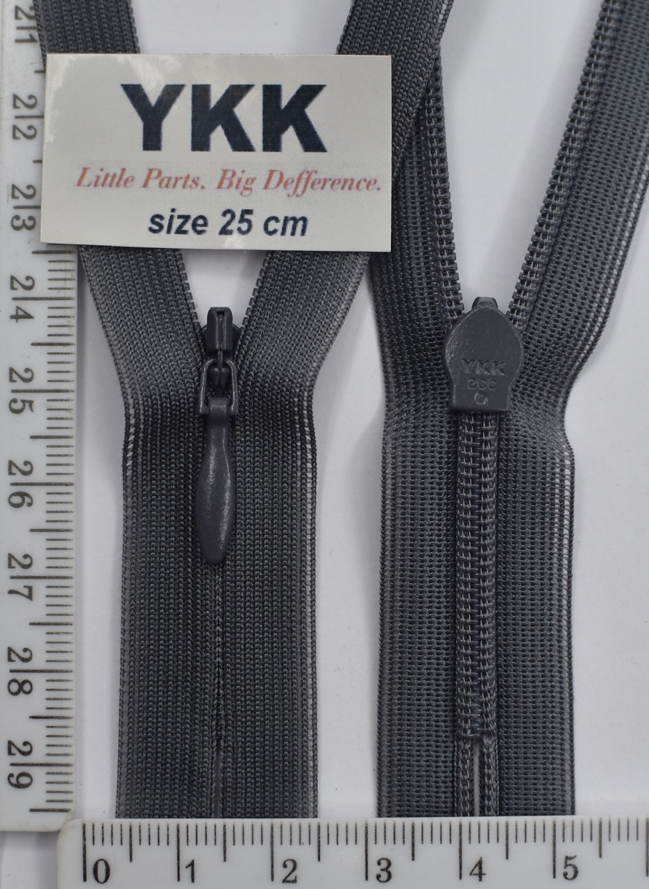 Блискавка спіраль №2 YKK Японія потайна нейлон 25см (155)