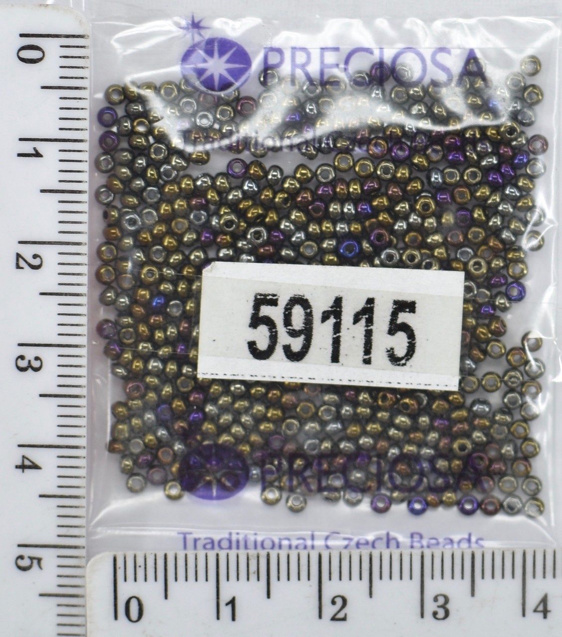Бісер PRECIOSA №10 / 0 №59115 шт = 5гр
