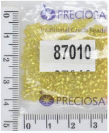 Бісер PRECIOSA № 10 / 0 № 87010 шт = 5гр