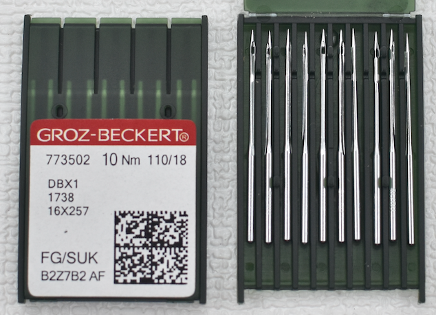 Голка № 110 DВ x 1 (тонка колба) промислові GROZ-BECKERT 