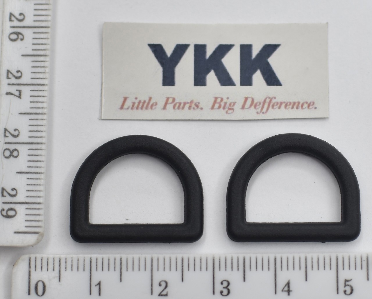Кріплення півкільце YKK суперміцне шир 15мм чорне