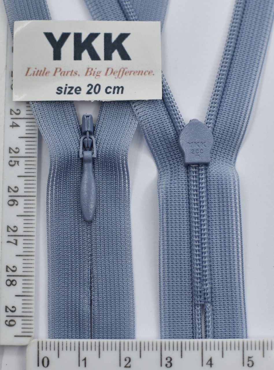 Блискавка спіраль №2 YKK Японія потайна нейлон 20см ( 339 )