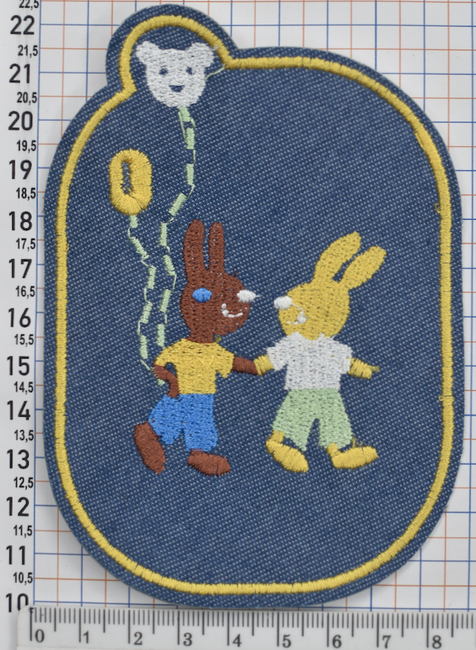 Аплікація клейова 12.5 см * 8.5см 