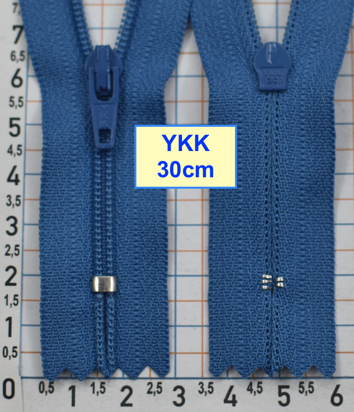 Блискавка 30см спіральна №3 YKK Японія джинсов (875)
