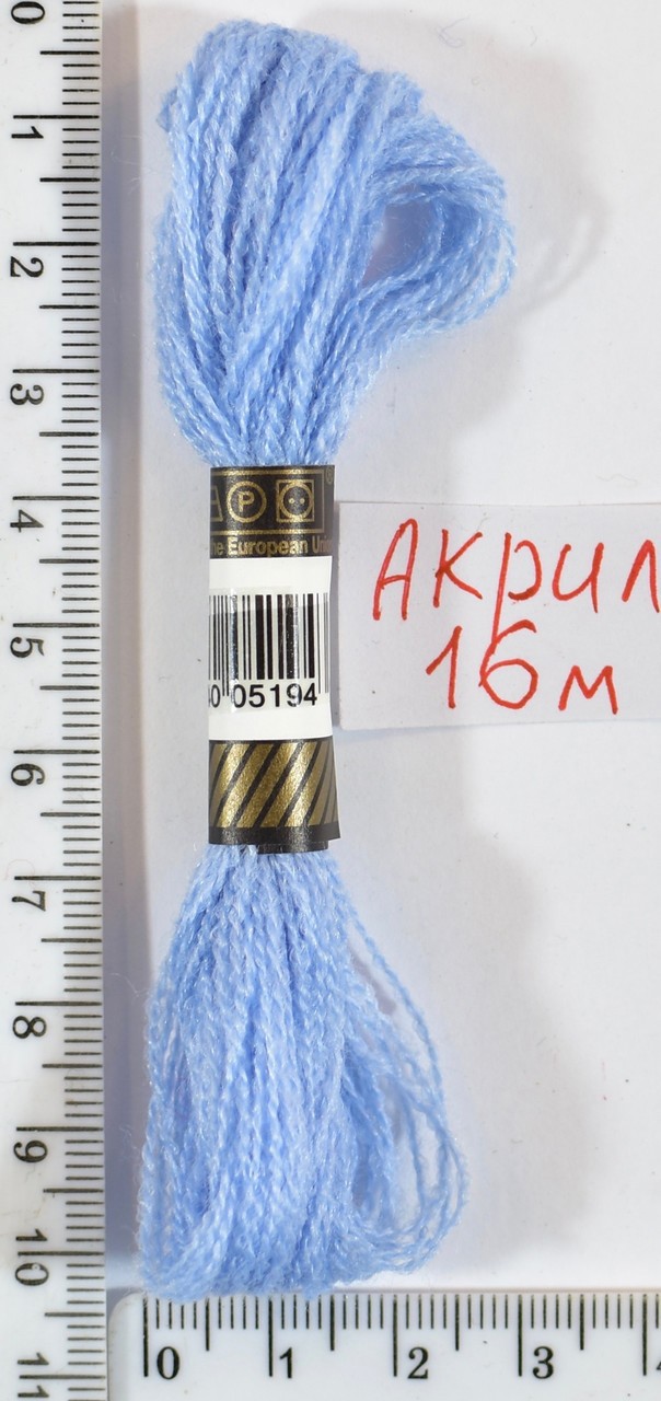 Муліне акрил (16м) №15 гр.голуб