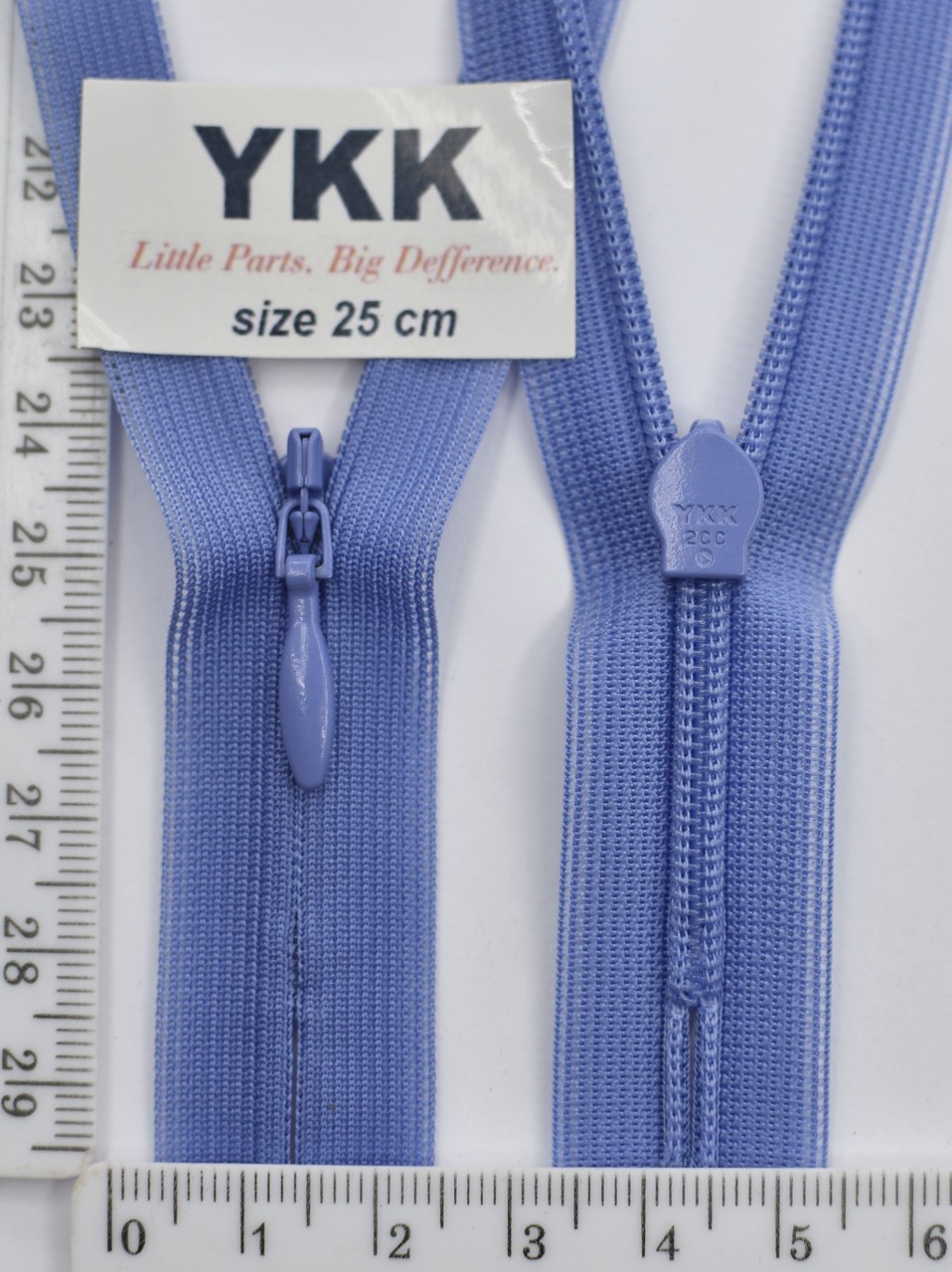 Блискавка спіраль №2 YKK Японія потайна нейлон 25см (255)