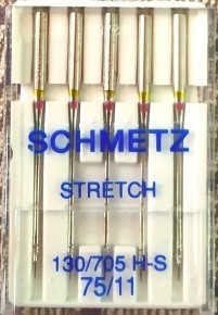 Голка Stretch № 75 для еластичних тканин SCHMETZ Німеччина побутових шв машин