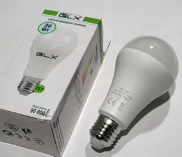 СВІТЛОДІОДНА ЛАМПА 20W E27 A65 2100LM 4100 K GLX 