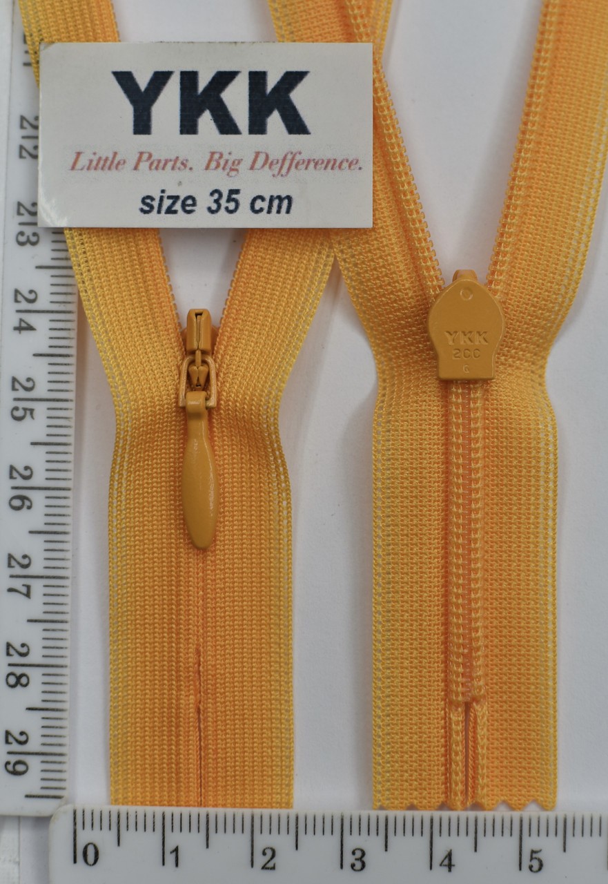 Молния спираль №2 YKK Япония потайная нейлон 35см ( 056 )