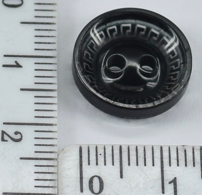 Гудзик ф 15мм 2отверстія