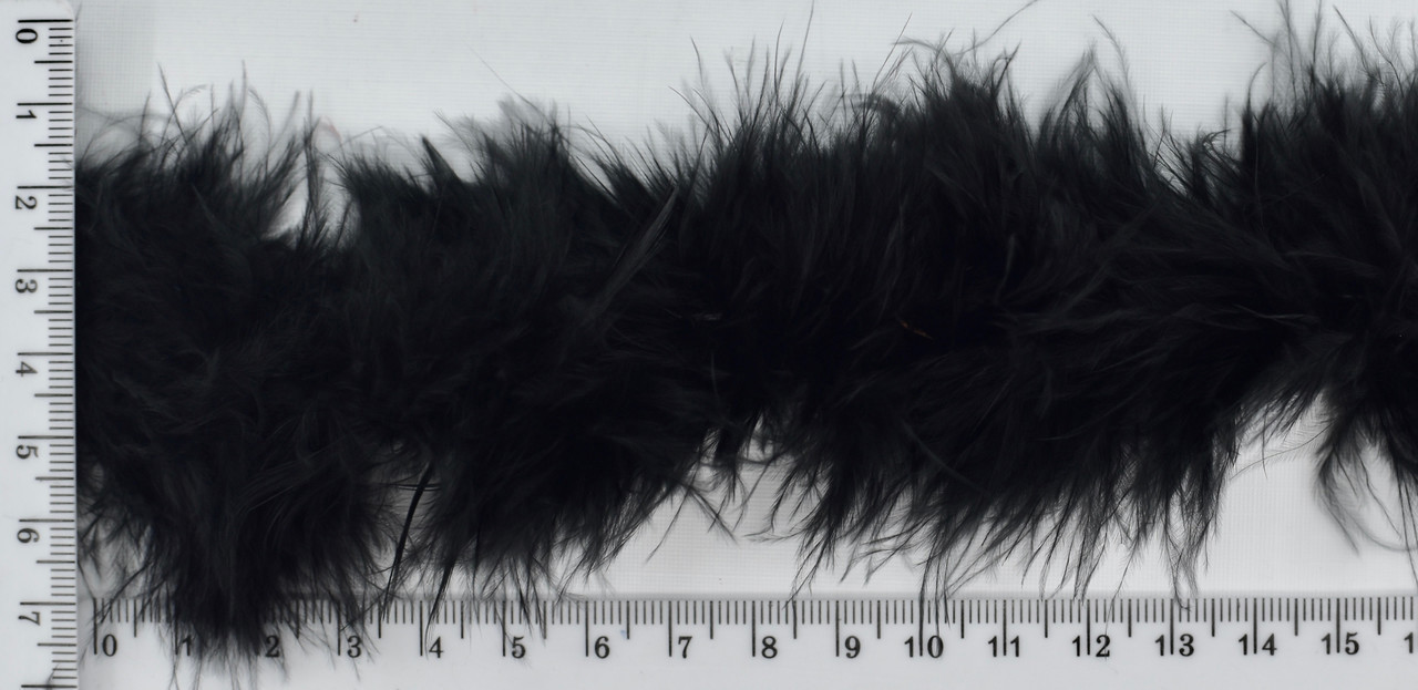 Боа дрібне набір 2м чорне