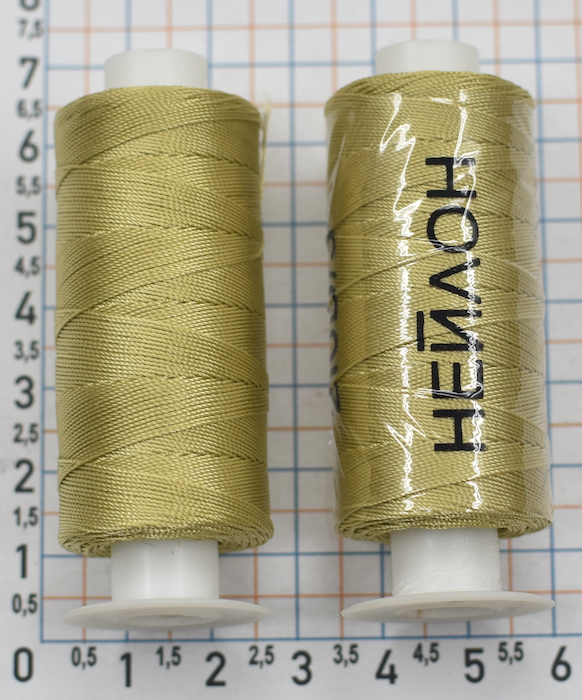 Нитка нейлон шкіра 210/3 20гр №412