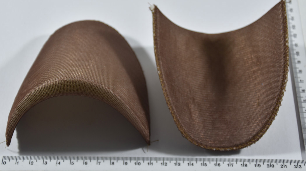 Підплічники щільні середні (5/8 "= 16мм) коричн
