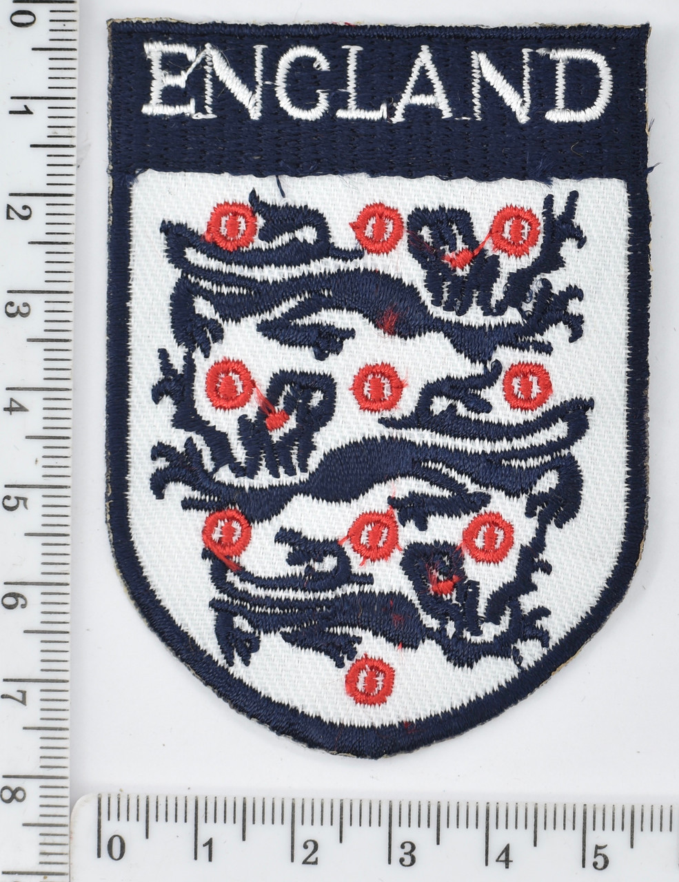 Аплікація клейова герб "ENGLAND" 5,5 см * 7,5 см