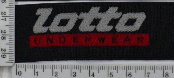 Гумка обробна "LOTTO" шир 3см