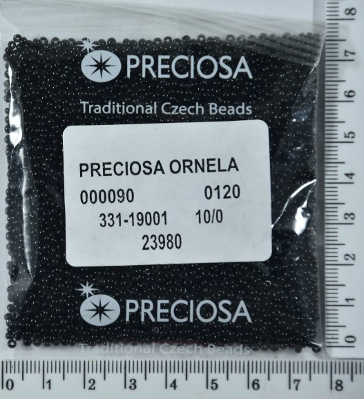 Бісер PRECIOSA №10 / 0 натурал № 23980 пакет 50 грам
