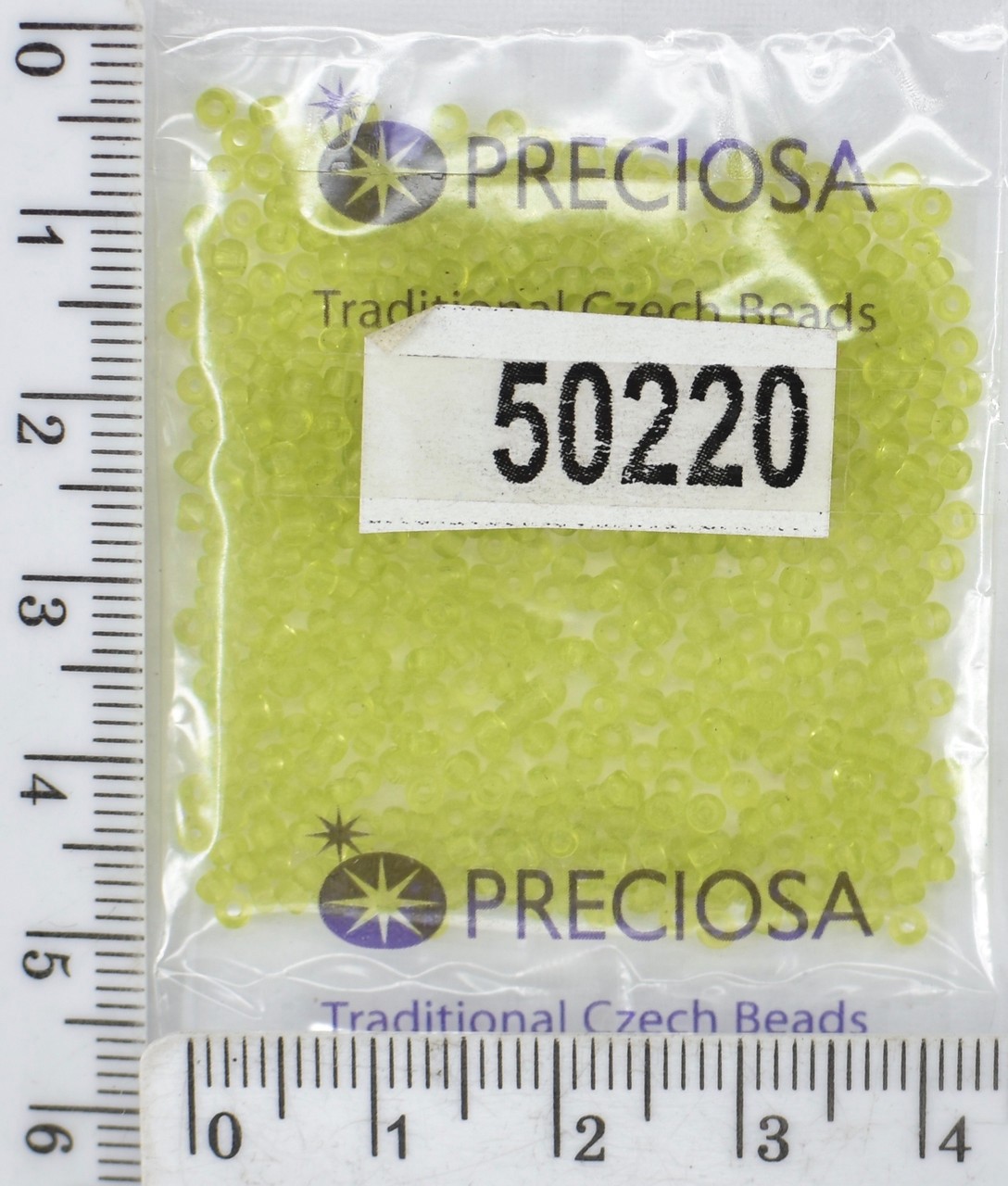 Бісер PRECIOSA №10 / 0 №50220 шт = 5гр