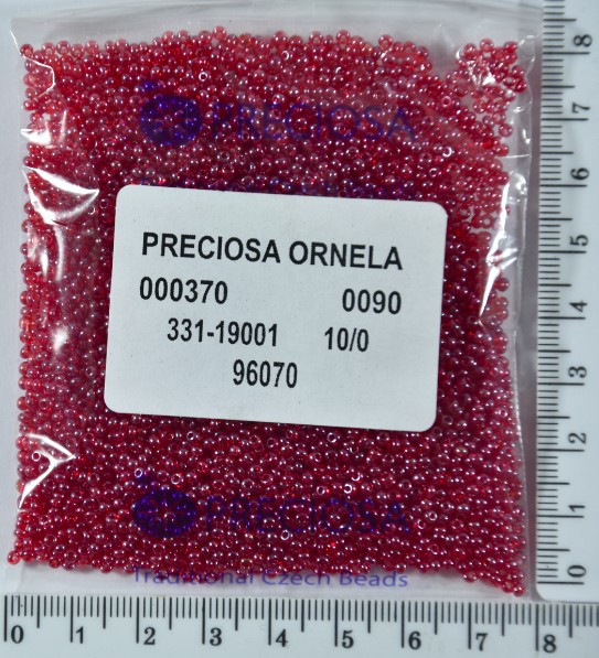 Бісер PRECIOSA №10 / 0 прозо-перлам №96070 пакет 50 грам