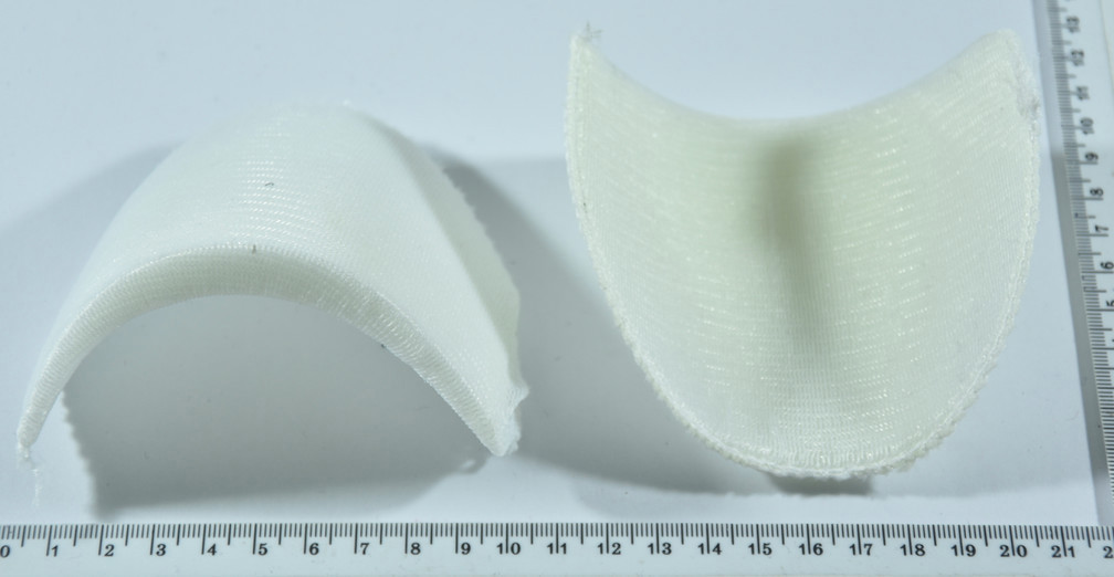 Підплічники щільні дрібні маленькі ( 1/2 "= 12мм)  білий (2)