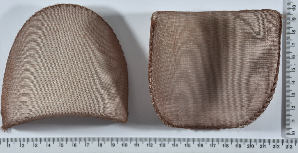 Підплічники щільні дрібні маленькі ( 1/2 "= 12мм) коричневі