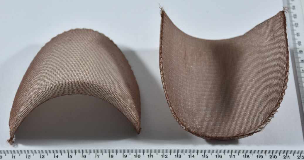 Підплічники щільні дрібні маленькі ( 1/2 "= 12мм) коричневі